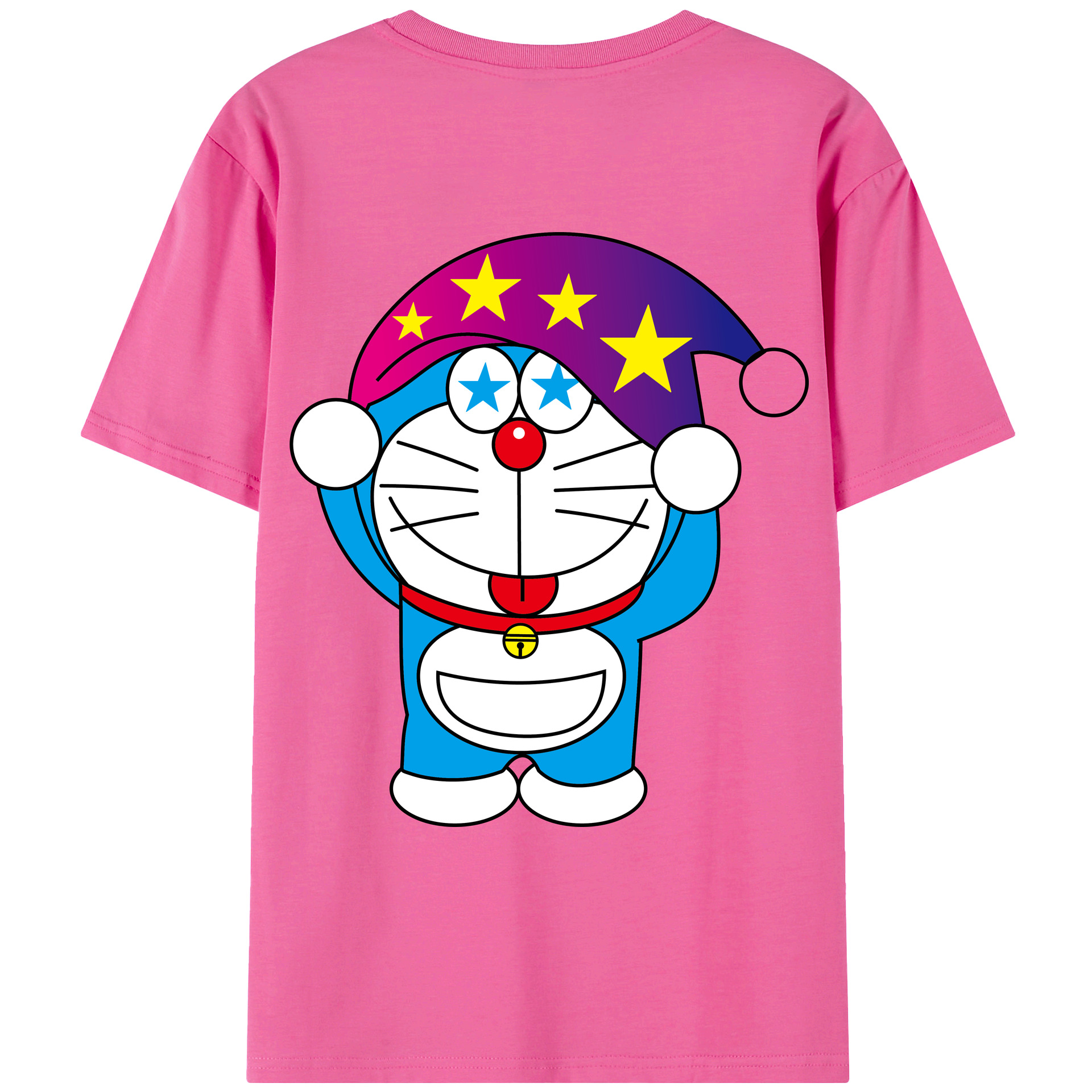 （画像用） ドラえもん Doraemon レディース半袖Tシャツ(バックプリント)